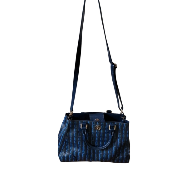 Tory Burch Blue & Green Patterned Women's Bag - Picture 9 of 9